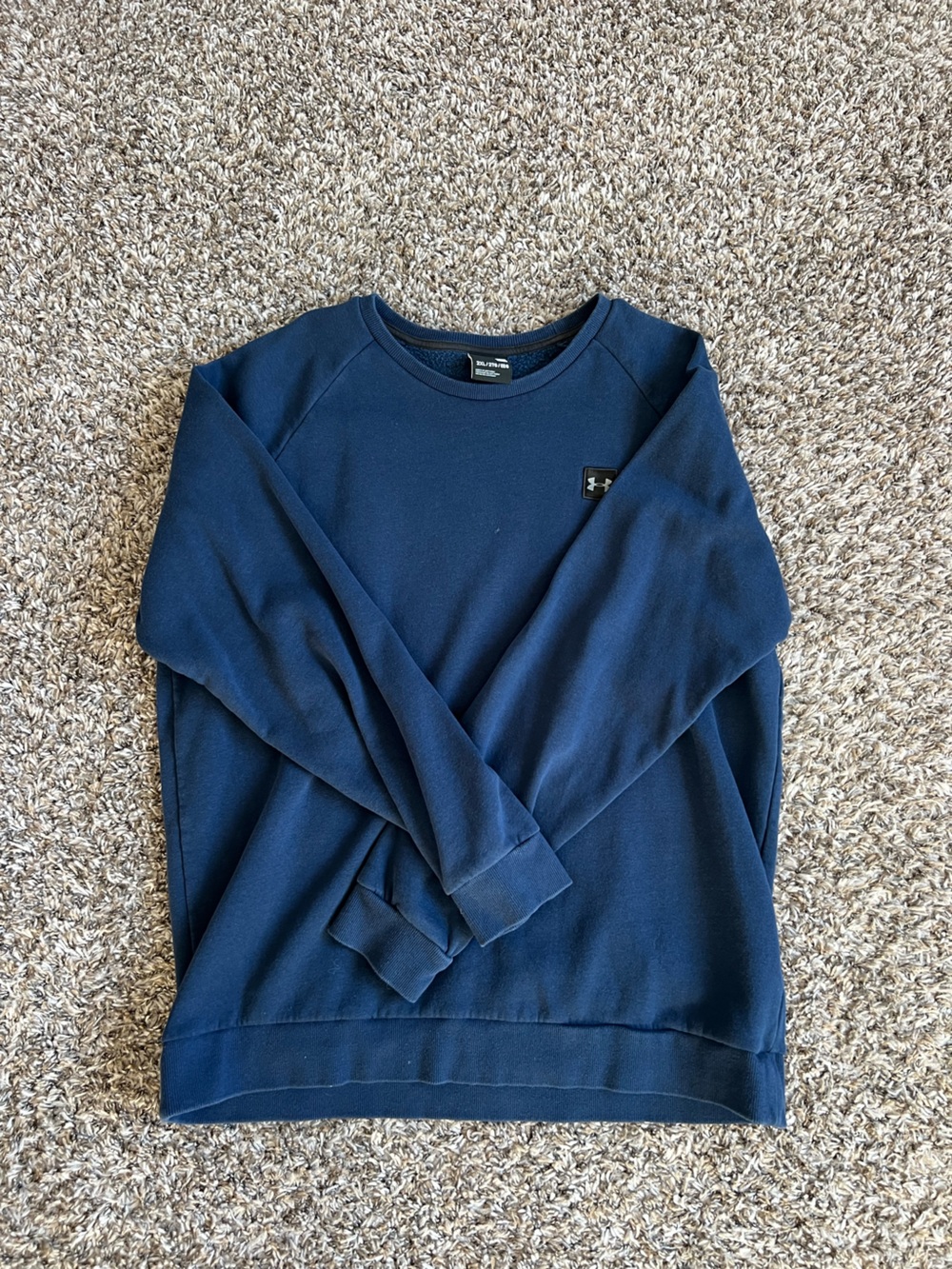Under Armour Men’s Dark Navy Crewneck Pullover
